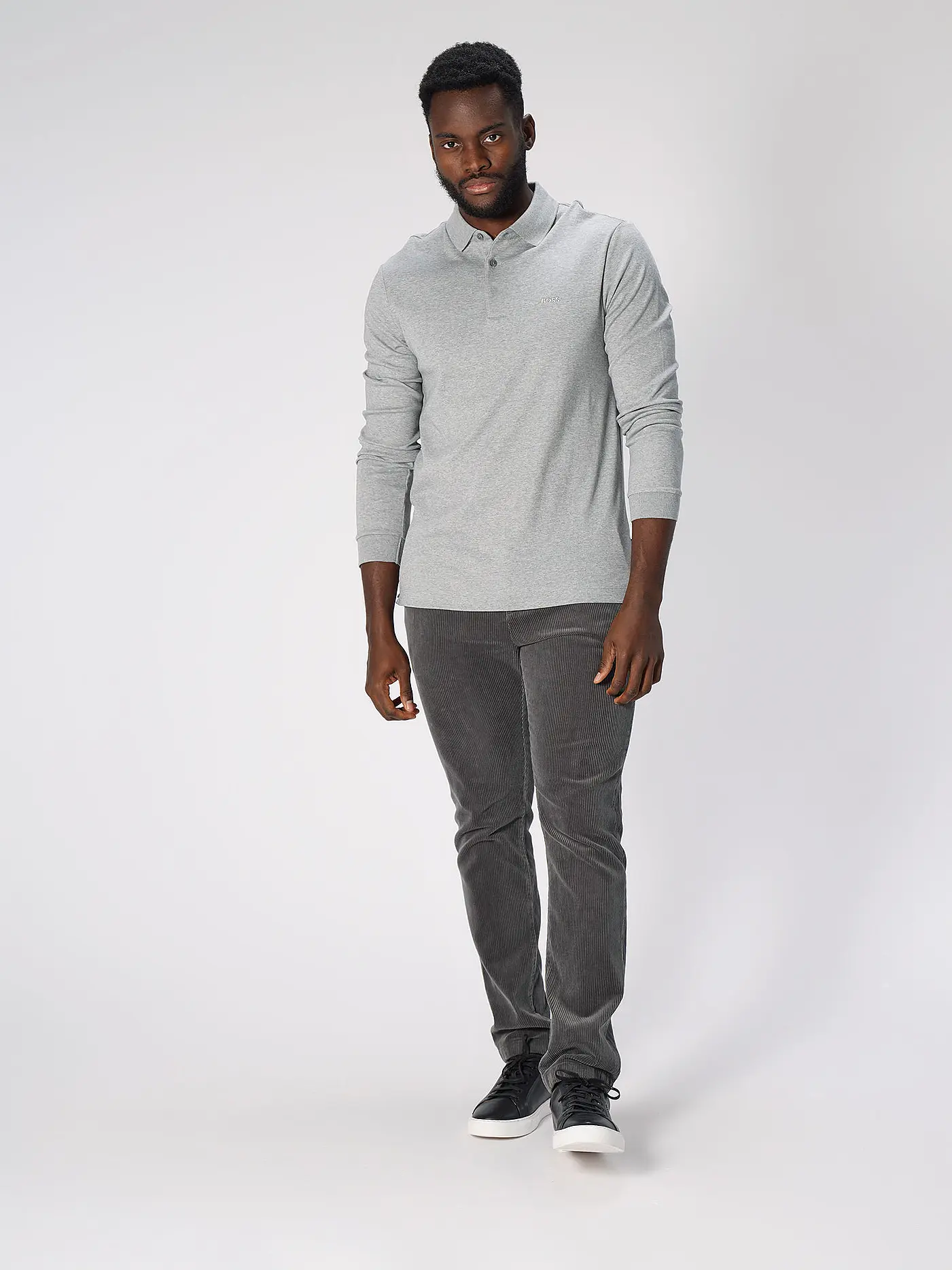 BOSS | Poloshirt Regular Fit PADO 11 | grau